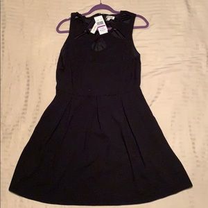 Speechless Black Dress with Pockets